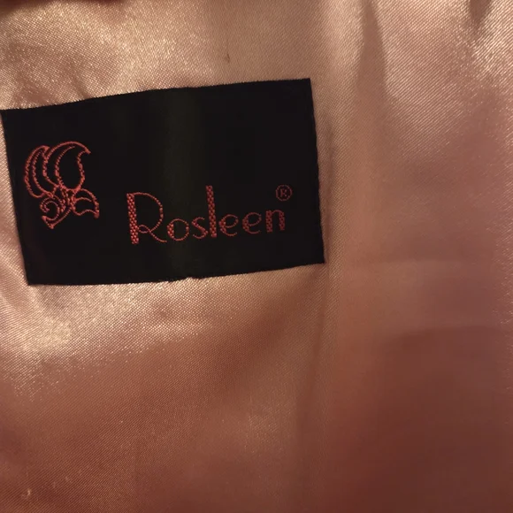 Rosetti Pink Rabbit Fur Coat - Picture 5 of 8